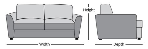 measure  furniture dimensions     baers furniture