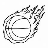 Flame Mascot sketch template