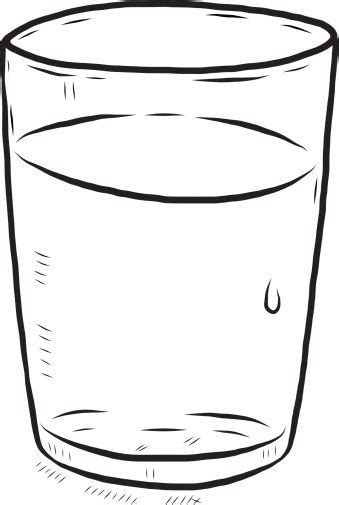 printable coloring pages  glass  water book  kids
