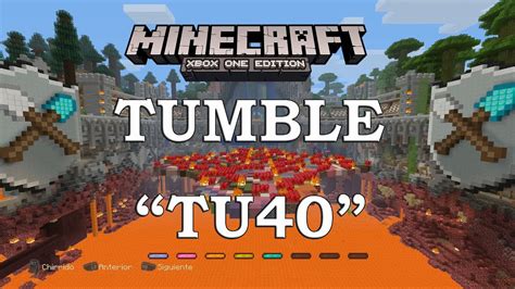 minecraft xbox onepsps tumble mini game  update tu