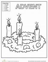 Advent Coloring Candles Kids Worksheets Activities Pages Catholic School Education Printable Sunday Christmas Wreath Worksheet Sheets Candle Kindergarten Color Religion sketch template