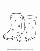 Outline Boots Planerium Dotted Templates sketch template
