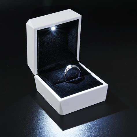 engagement ring box  light pics