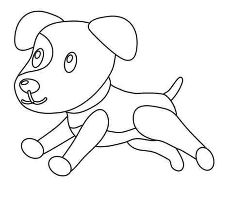 kids dog coloring pages instant digital   pages etsy