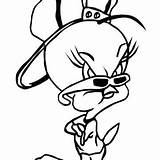 Tweety Gangster Bird Drawings Pages Coloring Colouring Clipartmag Cool sketch template