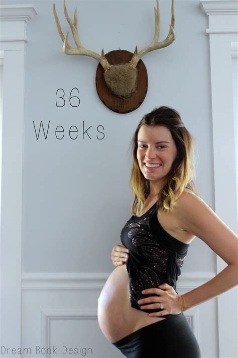 36 weeks pregnant dream book design