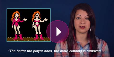 why do video games make nearly naked women the reward for