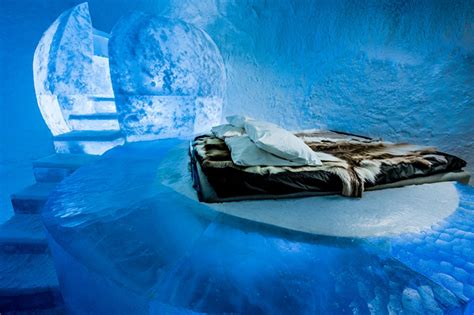 swedens  icehotel   solar cooling  stay open  year