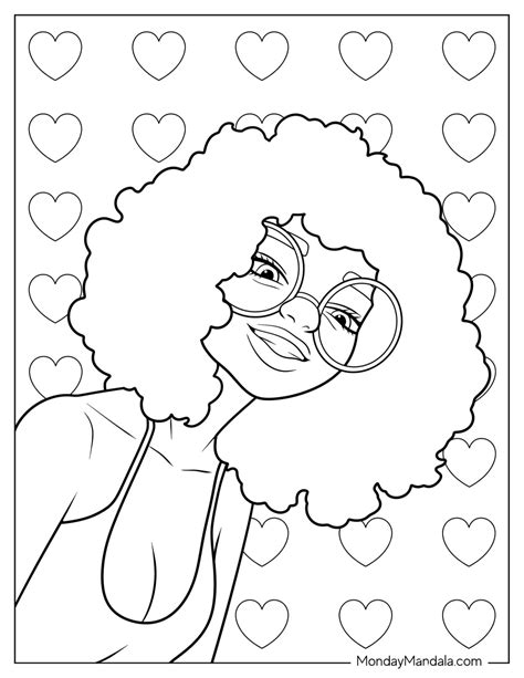 black girl coloring pages   printables