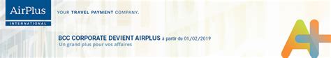 bcc corporate devient officiellement airplus international