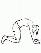 Ausmalbilder Kleurplaten Ausmalbild Position Posture Correction Preventing Pain Camel Yogi sketch template