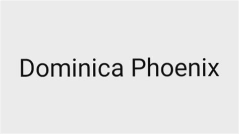 How To Pronounce Dominica Phoenix Youtube
