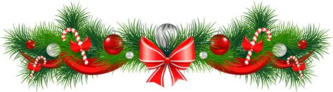 hd holiday garland png christmas png transparent background