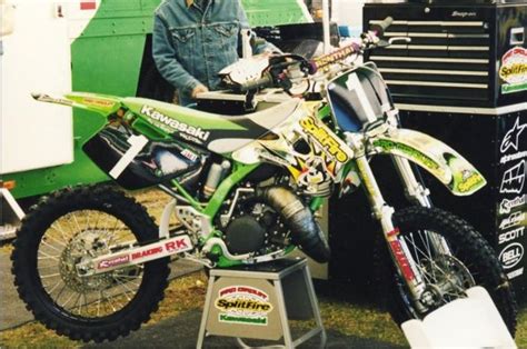 mickael pichon kawasaki kx 125 cc 1996 motos oficiales
