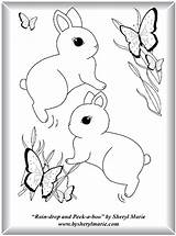 Kaninchen Rabbits Conigli Plansedecolorat Colorat Iepuri sketch template