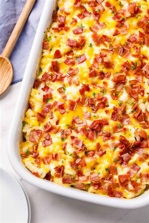 easy chicken bacon ranch casserole