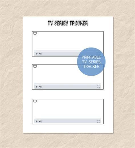 printable tv series tracker printable tv show list printable netflix