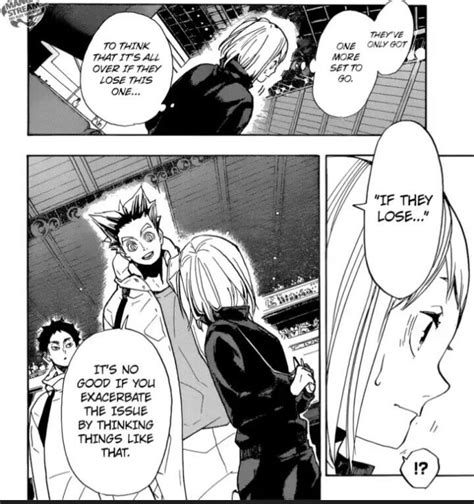 Bokuto S Broad Chest Look So Manly And Yachi Look So Cute