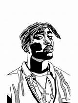 Tupac Shakur 2pac Fineliner Tupacshakur Biggie Paperfox Instaart Artistoninstagram sketch template
