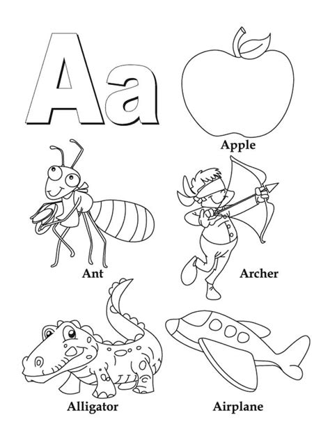letter  coloring pages  alphabet