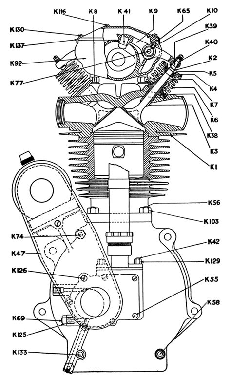 engine parts diagram external