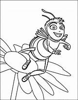 Bee Coloring Movie Pages Getcolorings Color Getdrawings Printable sketch template