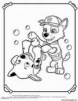 Patrol Coloring Paw Rocky Pages Printable Play Print Color Book sketch template