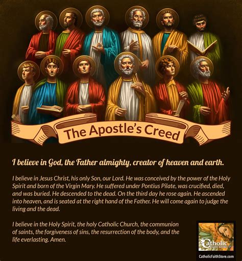 apostles creed   apostles  write