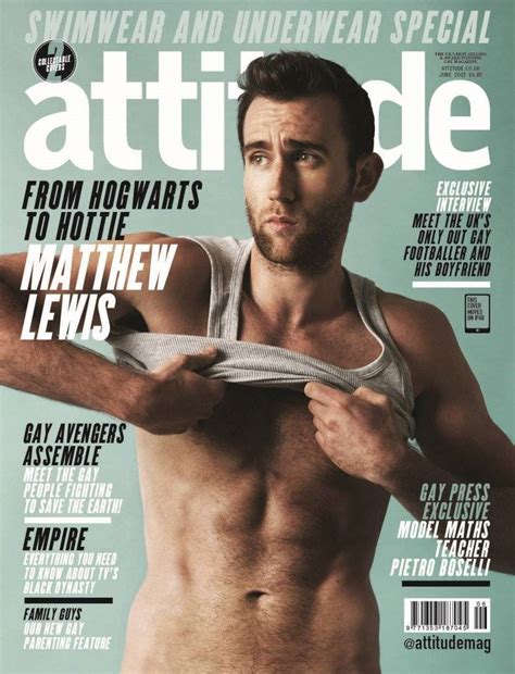 Fuck Yeah Hogwarts Hottie Matthew Lewis Attitude Mag Daily Squirt