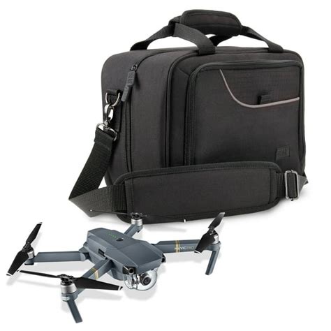 usa gear drone carrying case  strap adjustable dividers  storage pockets compatible