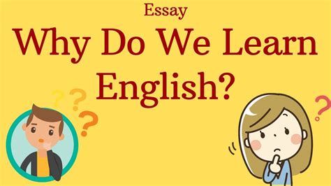 learn english essay youtube