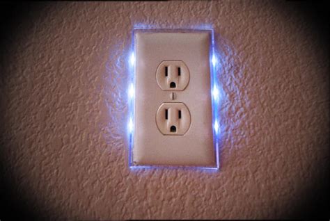 electrical outlet nightlight combos