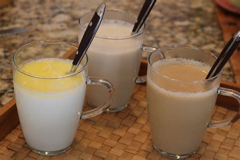 a trio of warm milks to curl up with winter is here