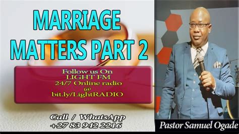 marriage speech pastor wedding advisors