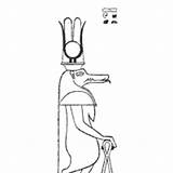 Coloring Pages Egypt Ancient God Surfnetkids Sobek Top sketch template
