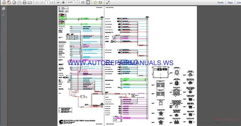 cummins signature isx cm control module wiring diagram manual auto repair manual forum