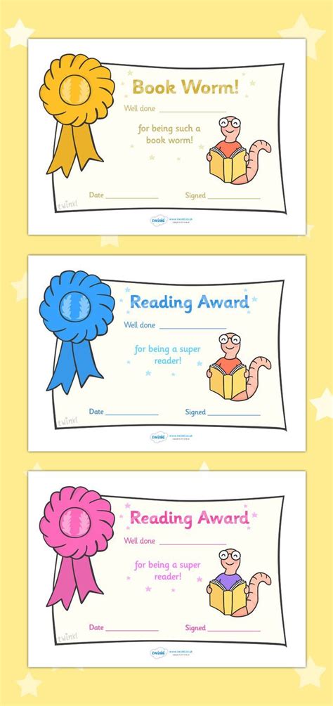 editable reading award certificates reading certificates reading
