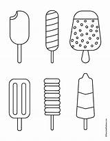 Coloring Ice Cream Pages Summer Simple Food Printable Kids Easy Sheets Drawing Delicious Crafts Need Templates Choose Board Visit Planesandballoons sketch template