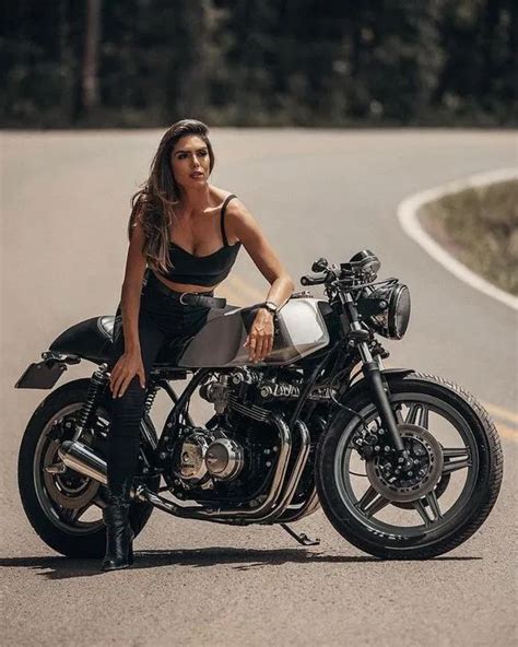 32 ideas women motorcycle photography with cafe racer poses look pro