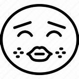 Emoticon Cursing Swearing Frown sketch template