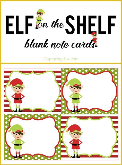 elf   shelf blank note cards capturing joy  kristen duke elf