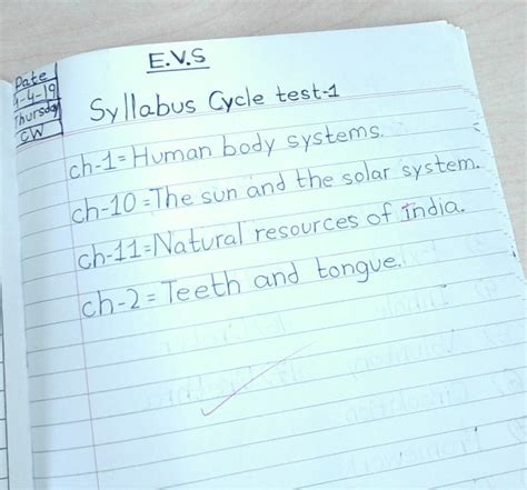 class  evs notebook work  ch