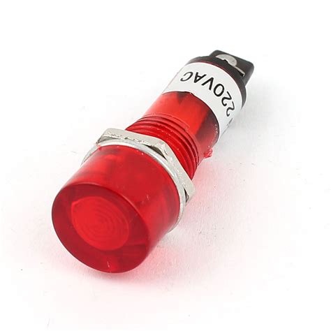 uxcell mm thread  red led light indicator signal pilot lamp walmartcom walmartcom