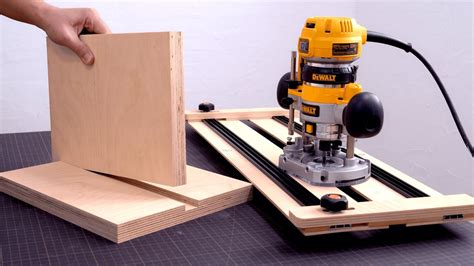 router guide jig youtube