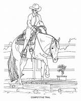 Western Riding Coloring Pages Printable Set Etsy Digital sketch template