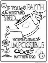 Coloring Pages Faith Kids Bible Verse sketch template