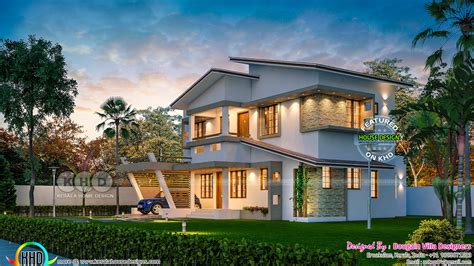 design   ultra modern classic style bhk house kerala home design