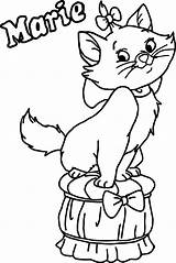 Aristocats Wecoloringpage Clipartmag sketch template