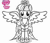 Twilight Coloring Pony Little Getdrawings Print Pages Princess sketch template