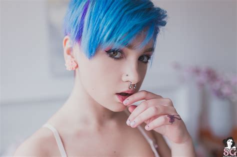 Wallpaper Mimo Suicide Dyed Hair Women Suicide Girls